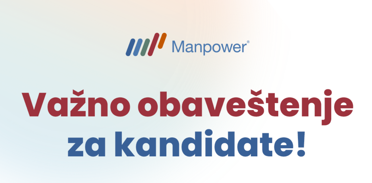 Vazno obaveštenje za kandidate!